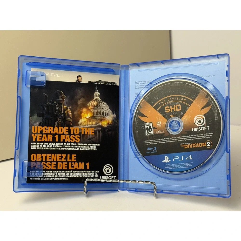 Tom Clancy's The Division 2 - Sony PlayStation 4 PS4 Complete With Manual